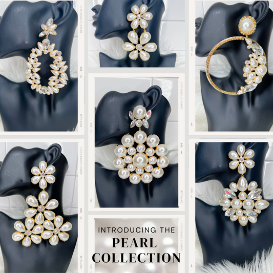 Pearl Collection Bundle(Clip-on or Pierced)