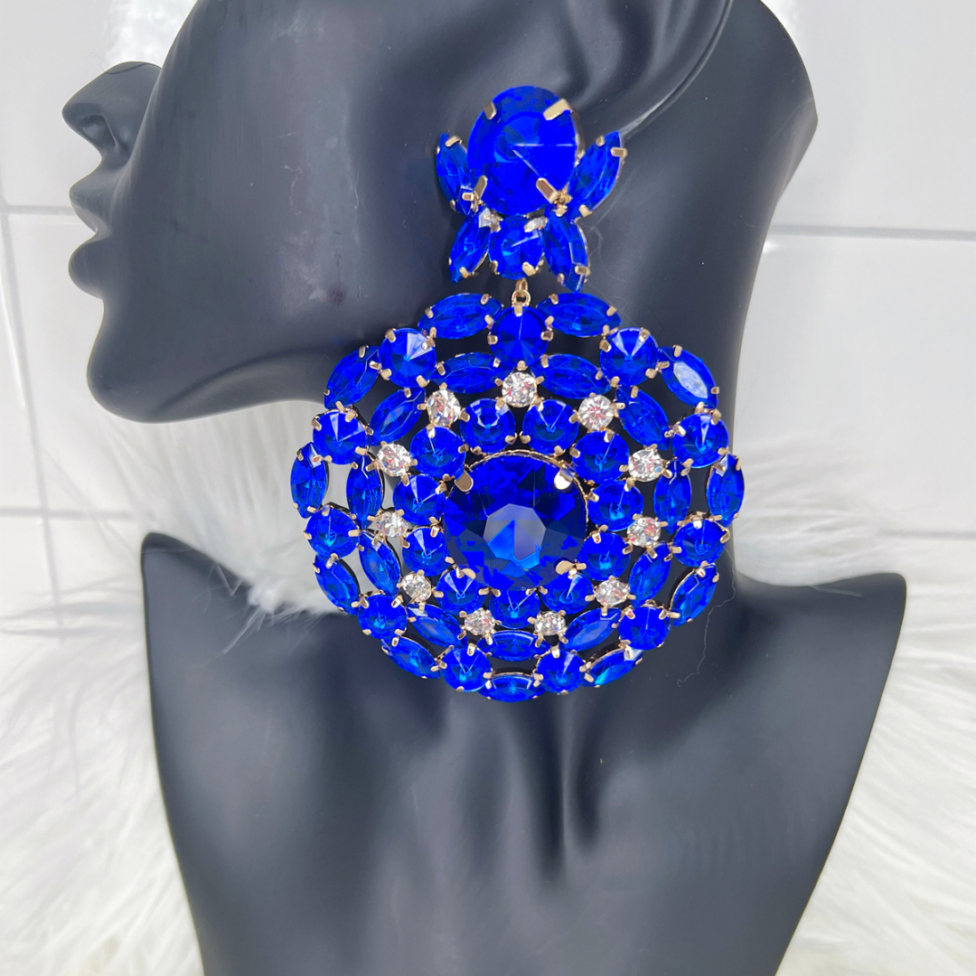 Apple of his Eye(Royal Blue)(Clip-ons)