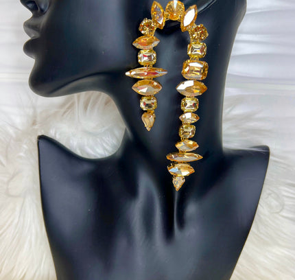 U-Turn earrings in gold