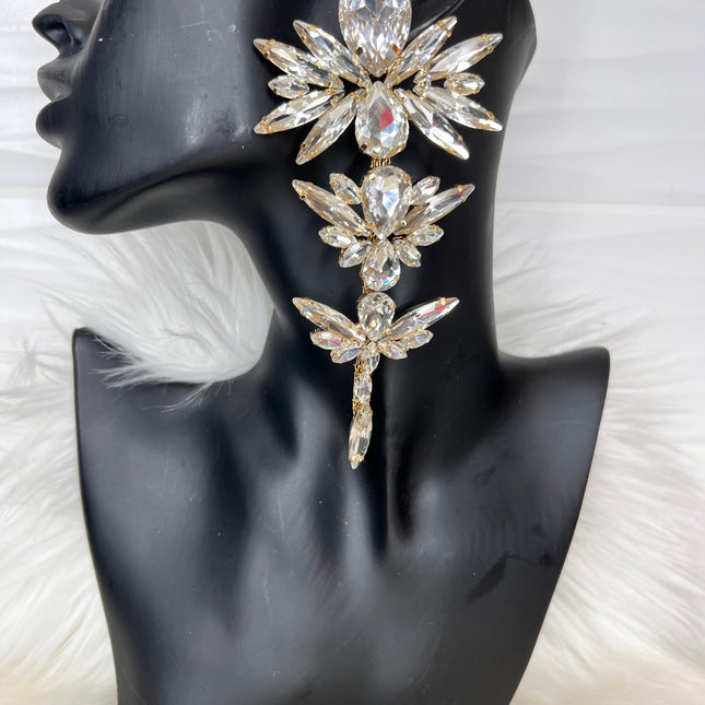 Shooting Star(Crystal Clear)(Clip-ons)