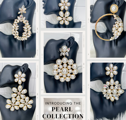 Pearl Collection Bundle(Clip-on or Pierced)