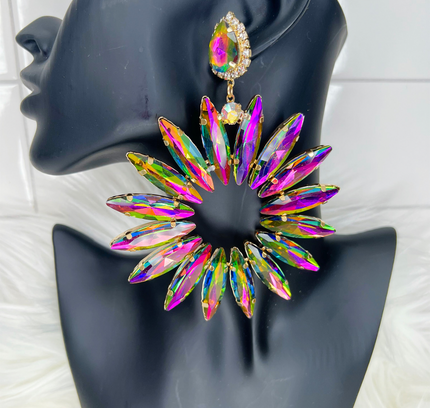 Boss Lady-Green/Purple (Clip-ons)