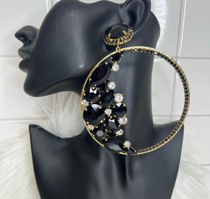 Bling Bling Hoops(Clip-ons)
